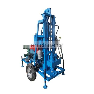 OrangeMech Portable truck mounted diesel hydraulic borehole water well rig machine with long service time