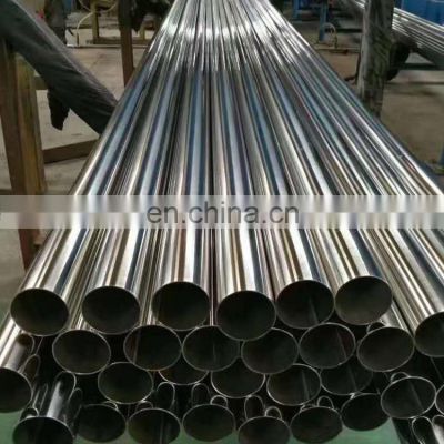 Polished 304 316 stainless steel tube welded pipe for food grade