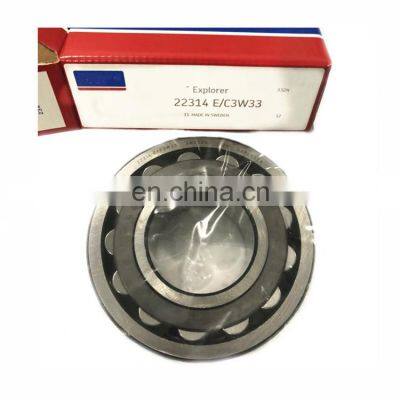 Best price 22314cc/ca/ek/w33/c3 spherical roller bearing 22314