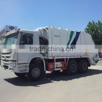 2015 new product HOWOJHL5250ZYS 16CBM 300hp Compressed Garbage truck price for sale made in china hot sale