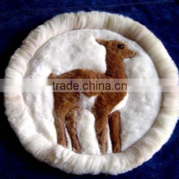 Alpaca Pillow Case / Alpaca Rug 20" Peru