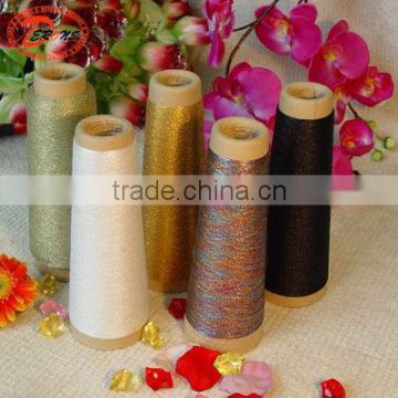 Metallic embroidery thread