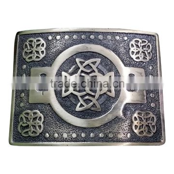 Scottish Design Kilt Belt Buckle In Antique Finished Made Of Brass Material