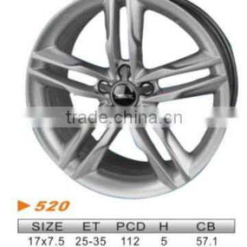 alloy wheel, 17X7.5 520