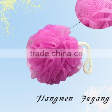 Mesh Puff/bath accessories face cleaning sponge cleaning balls