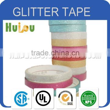 Single color bling bling glitter tape adhesive
