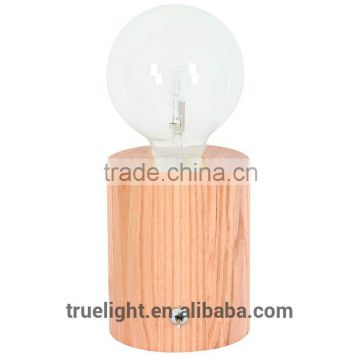 a table lamp wooden for shop table light