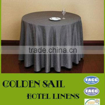 Hotel Table Cloth, 100% polyester damask 220gsm