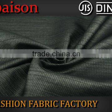 80 Poly 20 Viscose Fabric with Shiny Pin Stripe made in India FU1133-2