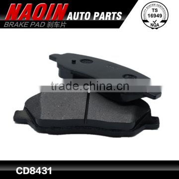 semi-metal BRAKE PAD MD8431M for Chinese vehicles
