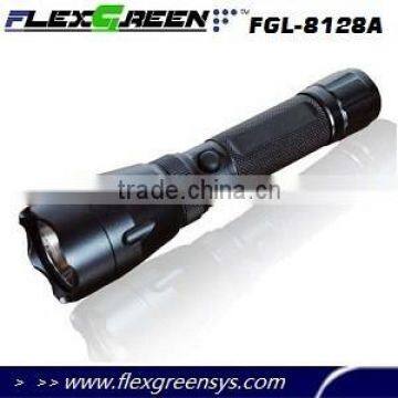 rechargable 18650 battery Cree Q5 180 lumen led flashlight