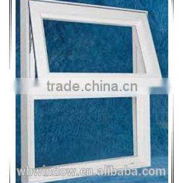 cheap price pvc/upvc top hung house windows for sale