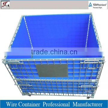 Galvanized Stacking Metal Warehouse Cage