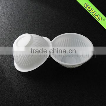 Plastic Round Clear Bowl With Lid