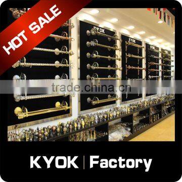 KYOK New design curtain pipe prices, metal curtain pipe