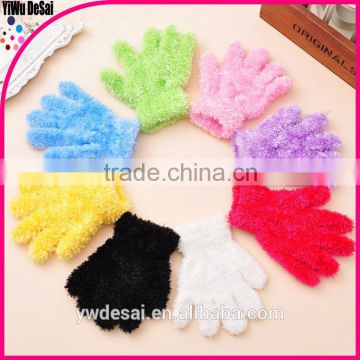 children's glove boy girl baby finger gloves super warm and coral fleece