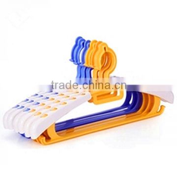 Fashion and colorful plastic hanger