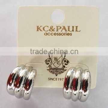 cheap thin metal rings hoop earrings