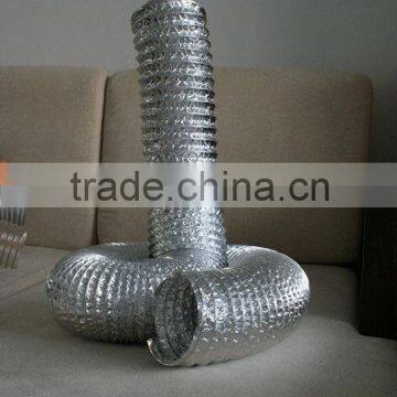 Professional Manufacturer of Single /double layers aluminum Flexible duct/hose