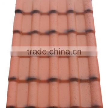 Easy to install resin pvc roofing tile roma tile 1080