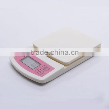 Electronic Weighing Pink Kitchen Scales