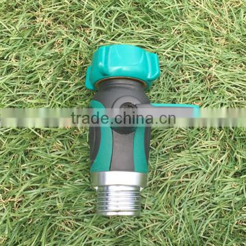 NPT 3/4" single swivel hose connector with long lever, for home, lawn & garden, agricultural & commercial Use