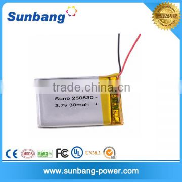 Sunbang power 2016 New Rechargeable lipo battery anti explosion batteries