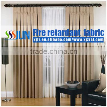 2015 flame retardant curtain fabric, elegant euro-classic curtain XJC 2003