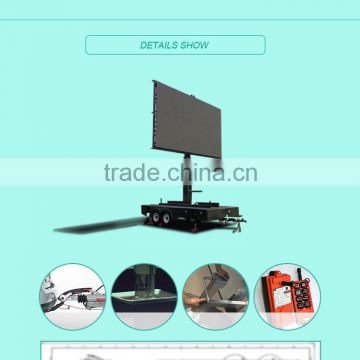 2016 Hot Selling truck mobile advertising led display trailer                        
                                                Quality Choice