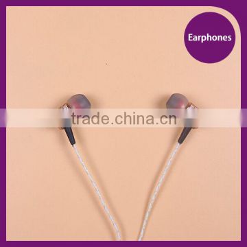 Custom logo wired metal earphone for mobile phones super bass earphones earbud with Mic