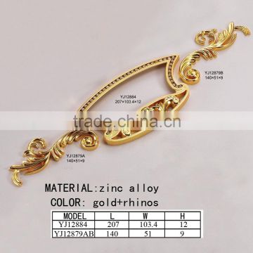 Gold bed accessories made in china on alibaba