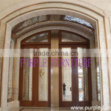 stainless steel main door, hotel front door ,luxery hotel door