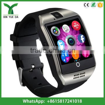 q18 touch screen android bluetooth smart watch with camera