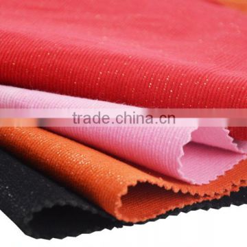 16 Wale Cotton Lurex Corduroy Fabric