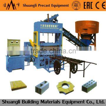 wall brick concrete making machine small QT4-40 concrete hollow block making machine price