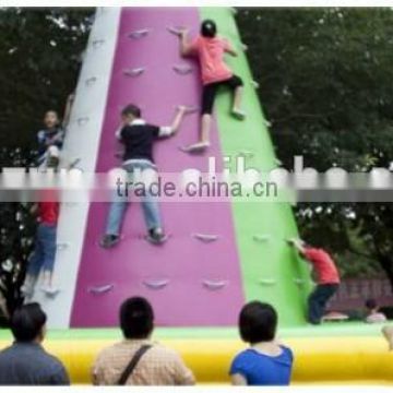 Cheap and good quality inflatable rock climbing wall equipment2015