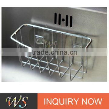 WS-SH01 Stainless Steel Kitchen Sponge Holder, magnetic soap holderr,shower rack