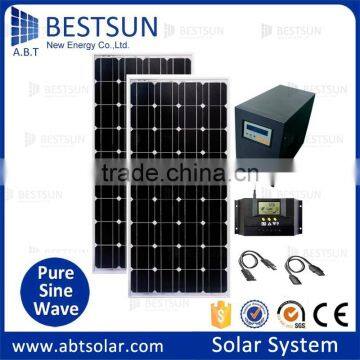 BESTSUN 800W Solar Energy home Systems with solar panel solar power system