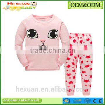 fashion kids cotton pajama sets Customized childrens sleepwear boutique pajamas for kids 31
