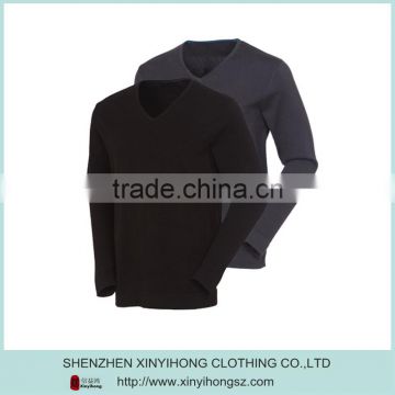 Customized Natural Cotton Breathable Long Sleeve Knitwear For Golf