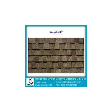 2014 hot sale laminated asphalt shingle made in China