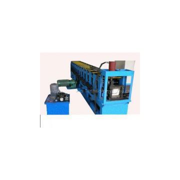 0.4 - 0.6mm forming thickness gutter pipe roll forming machine