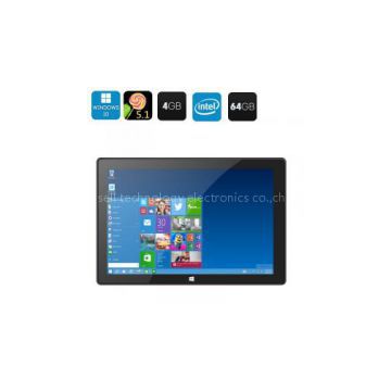 Tablet Windows 10 Android 5.1 PC 10.1 Inch Screen Cherry Trail CPU 4GB RAM 64GB