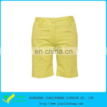 High Qualtiy Polyester Sublimated Pattern Women Sport Shorts Wholesale