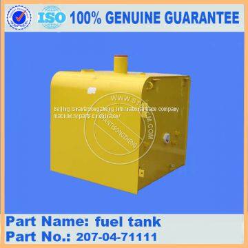 PC300-7 fuel tank 207-04-71111 excavator engine full spare parts