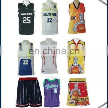 2016 High quality custom basketball shorts/basketball jersey and short
