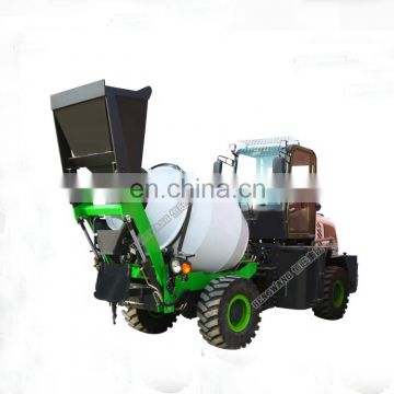 Mobile hydraulic motor design of concrete mixer for sale