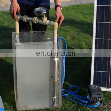 High quality  DC solar well water pump Submersible Water Pump  and MPPT controller solar water pump system for farm EMP521