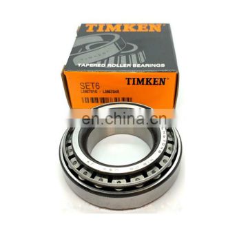 drive shaft front inner wheel bearing sets SET6 timken inch tapered roller bearing price LM 67048/LM 67010