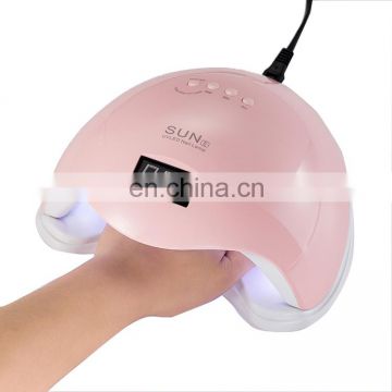 2020 newest professional gel polish led nail dryer lamp SUN5 48w manicure machine for gel nails salon use home use cheap